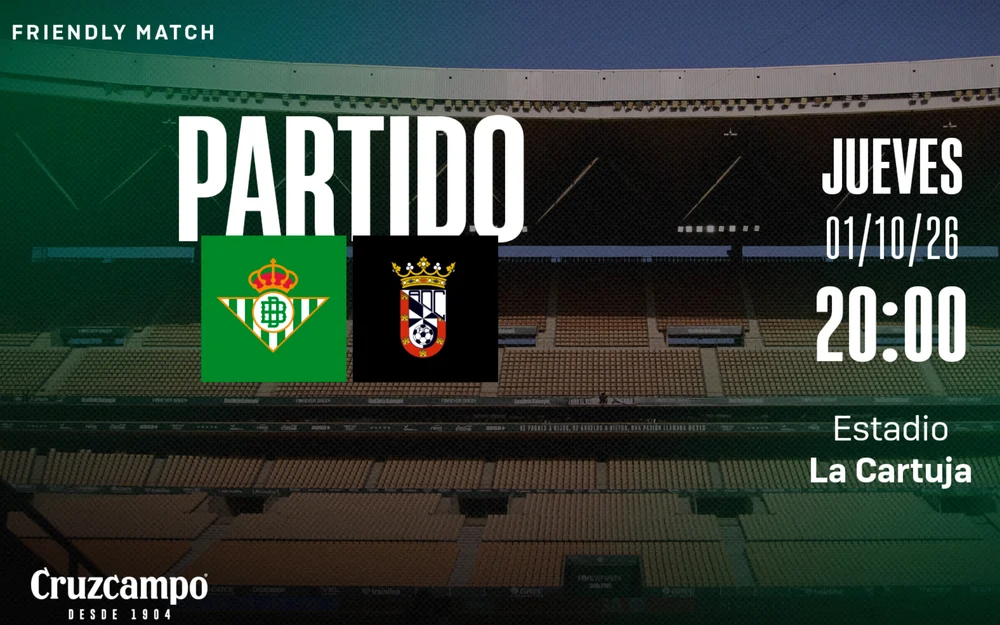 Betis jugará un amistoso solidario ante Ceuta durante el parón de octubre