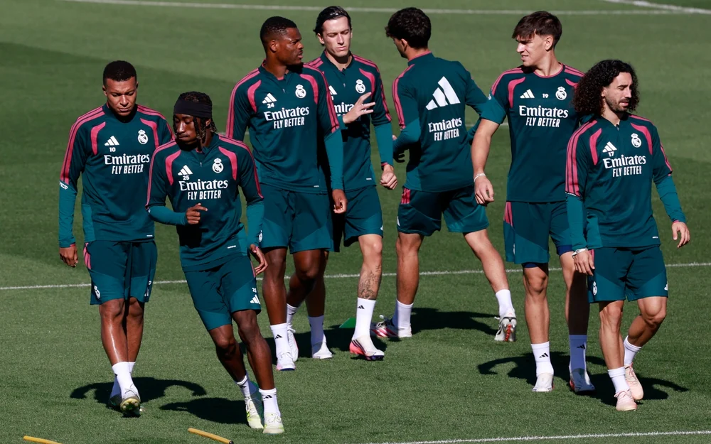 Real Madrid encara una semana decisiva con plantel casi completo