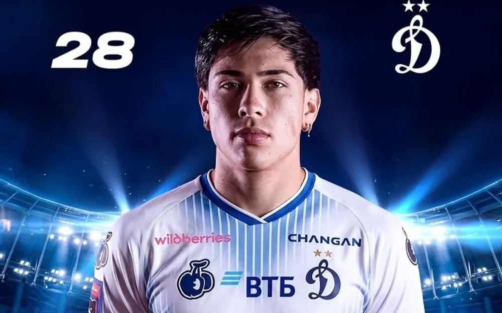 Maximiliano Gutiérrez es presentado en el Dinamo de Moscú con un espectacular video