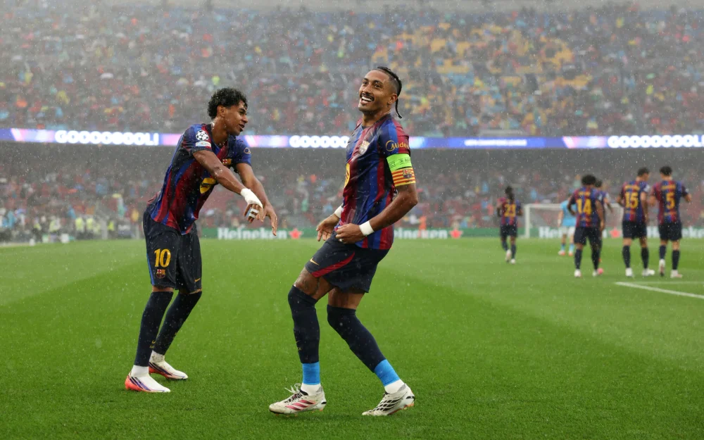 Barcelona de Flick acumula 22 goles en cinco partidos y revive una marca de 1949